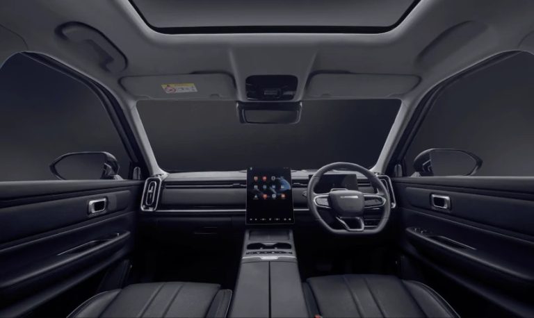 jaecoo j7 shs interior